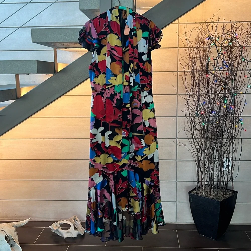 Alice + Olivia Silk Dress